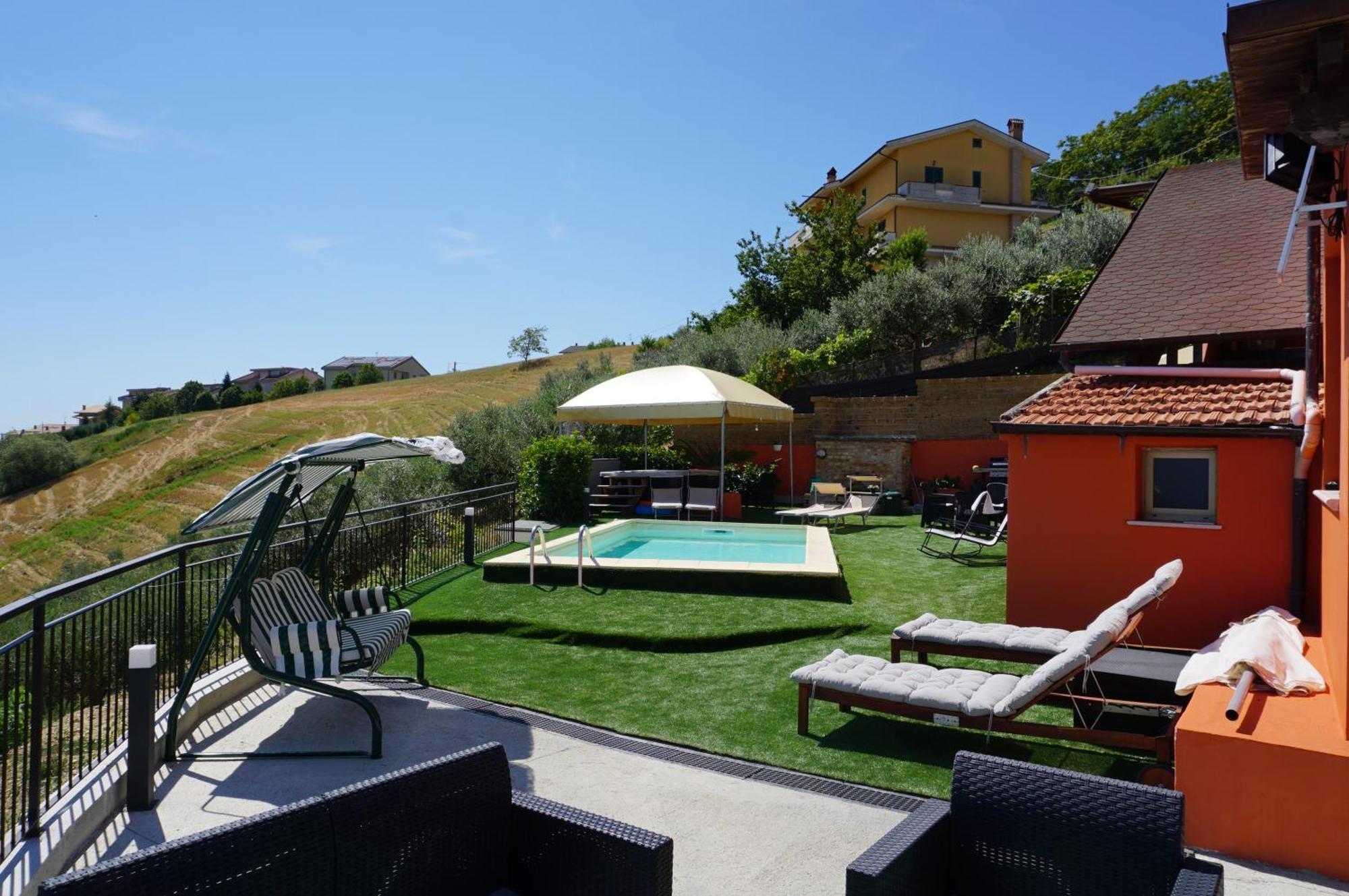 アトリ La Terrazza Motta Bed & Breakfast エクステリア 写真